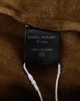 Isabel Marant Linen Raw Edge Top Size 8-10