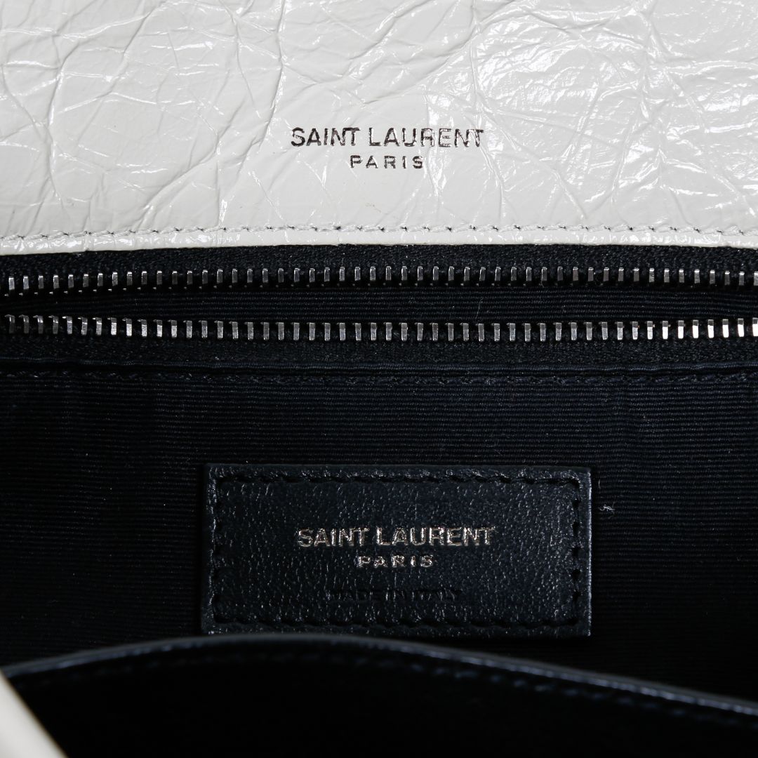 Saint Laurent &#39;Niki&#39; Leather Chain Flap Bag Size M