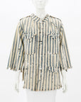 Magnolia Pearl 'Militia' Striped Sanforized Jacket Size O/S