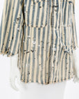 Magnolia Pearl 'Militia' Striped Sanforized Jacket Size O/S