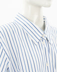 Dries Van Noten Striped Cotton Shirt Size 42 | AU 14