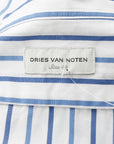 Dries Van Noten Striped Cotton Shirt Size 42 | AU 14