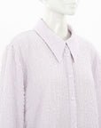 Lee Mathews Crinkle Shirt Size S