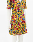 Saloni Silk Floral Mini Dress Size 10