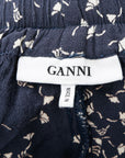 Ganni Print Elastic Waist Pants Size 34 | AU 6