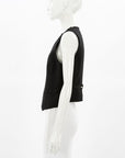 Aje 'Primrose' Linen Blend Vest Size 12