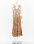 Zimmermann Burnout Sunray Midi Dress Size 3