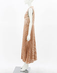 Zimmermann Burnout Sunray Midi Dress Size 3