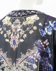 Camilla 'Obsidian Bloom' Layer Kimono Size 3XL/4XL