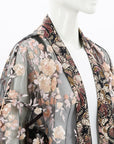 In Earnest Embroidered Kimono Duster Jacket Size M/L