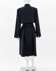 Carla Zampatti Satin Trench Coat Size 16