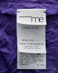 Issey Miyake Me Crinkle Short Sleeve Shirt Size O/S