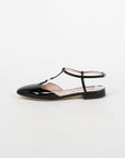 Gucci Patent Leather GG Slingback Flats Size 37