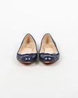 Christian Louboutin Snakeskin Leather Ballet Flats Size 38