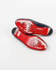 Christian Louboutin Snakeskin Leather Ballet Flats Size 38