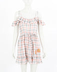 Innika Choo Plaid Mini Dress O/S