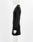 Balmain Lace Up Bodycon Dress Size FR 40 | AU 12