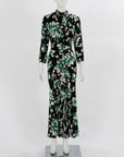 Rixo London Silk Floral Lucy Backless Dress Size S