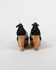 Louis Vuitton Monogram Wedge Sole Sandals Size 39.5