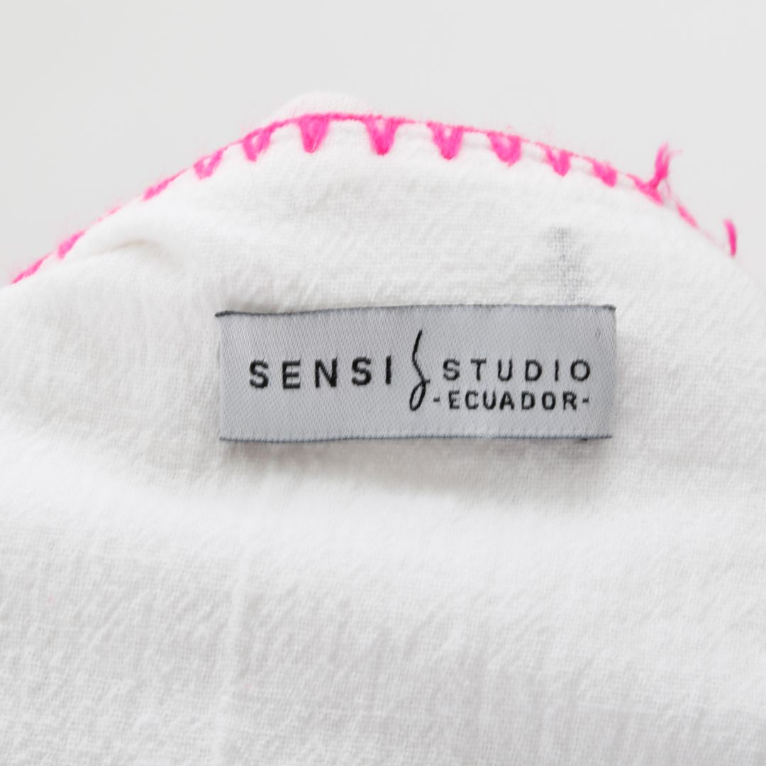 Sensi Studio Embroidered Cotton Dress Small