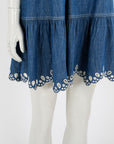 Zimmermann Laurel Scalloped Mini Dress Size 1