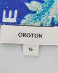 Oroton Picnic Print Camp Shirt Size 16