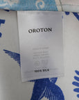 Oroton Picnic Print Camp Shirt Size 16