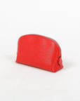 Louis Vuitton Coquelicot Epi Leather Cosmetic Pouch