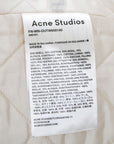 Acne Studios 'Ocilia' Twill Utility Jacket Size XXS/XS