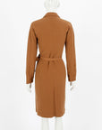 Dries Van Noten Wool Blend Wrap Coat Size 36 | AU 8