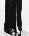 Scanlan Theodore Lace Draped Gown Size 6