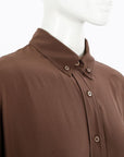 Scanlan Theodore Silk Long Sleeve Shirt Size 8