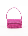 Staud Tommy Beaded Fringe Shoulder Bag