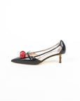 Gucci Unia Cherry Kitten Heel Size 39