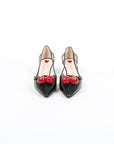 Gucci Unia Cherry Kitten Heel Size 39