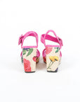 Jimmy Choo Mirabelle Casual Edge Floral Platform Sandals (box) 38.5