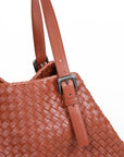 Bottega Veneta Intrecciato Leather Tote Bag Size Large