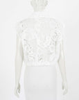 Scanlan Theodore Lace Sleeveless Shirt Size 12