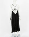 L'Idee Woman 'Ete' Strappy Pleated Dress Size 8