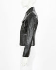 Hermes Leather Zip Jacket Size FR 36 | AU 8