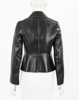 Hermes Leather Zip Jacket Size FR 36 | AU 8