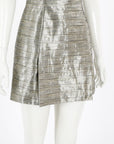 Alexander McQueen Metallic Tweed Mini Dress Size IT 38 | AU 6