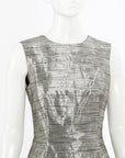 Alexander McQueen Metallic Tweed Mini Dress Size IT 38 | AU 6