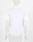 Victoria Victoria Beckham Satin Patch Tee Size XS