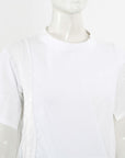 Victoria Victoria Beckham Satin Patch Tee Size XS