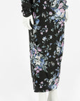 Zimmermann 'Moncur' Draped Floral Midi Dress Size 2