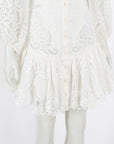 Zimmermann Lace Mae Mini Dress Size 1