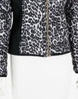 Up To Be Leopard Print Padded Jacket Size IT 44 | AU 12