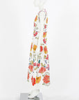 Farm Rio Floral Insects Midi Dress Size Medium