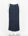 Scanlan Theodore Denim Skirt Size 10